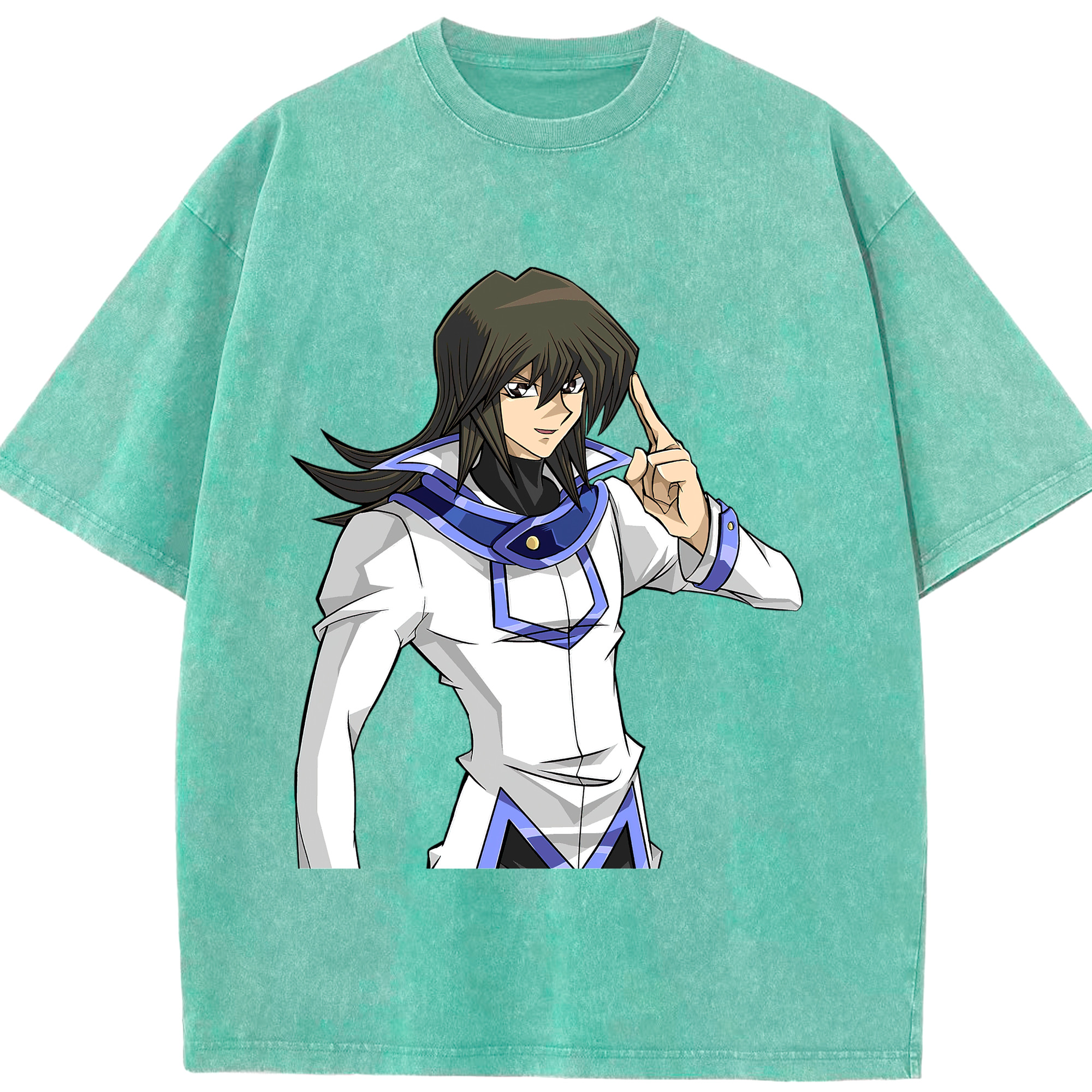 （画像用） 遊☆戯☆王 Yu-Gi-Oh! 綿100% ヴィンテージ風 半袖Tシャツ（フロントプリント）
